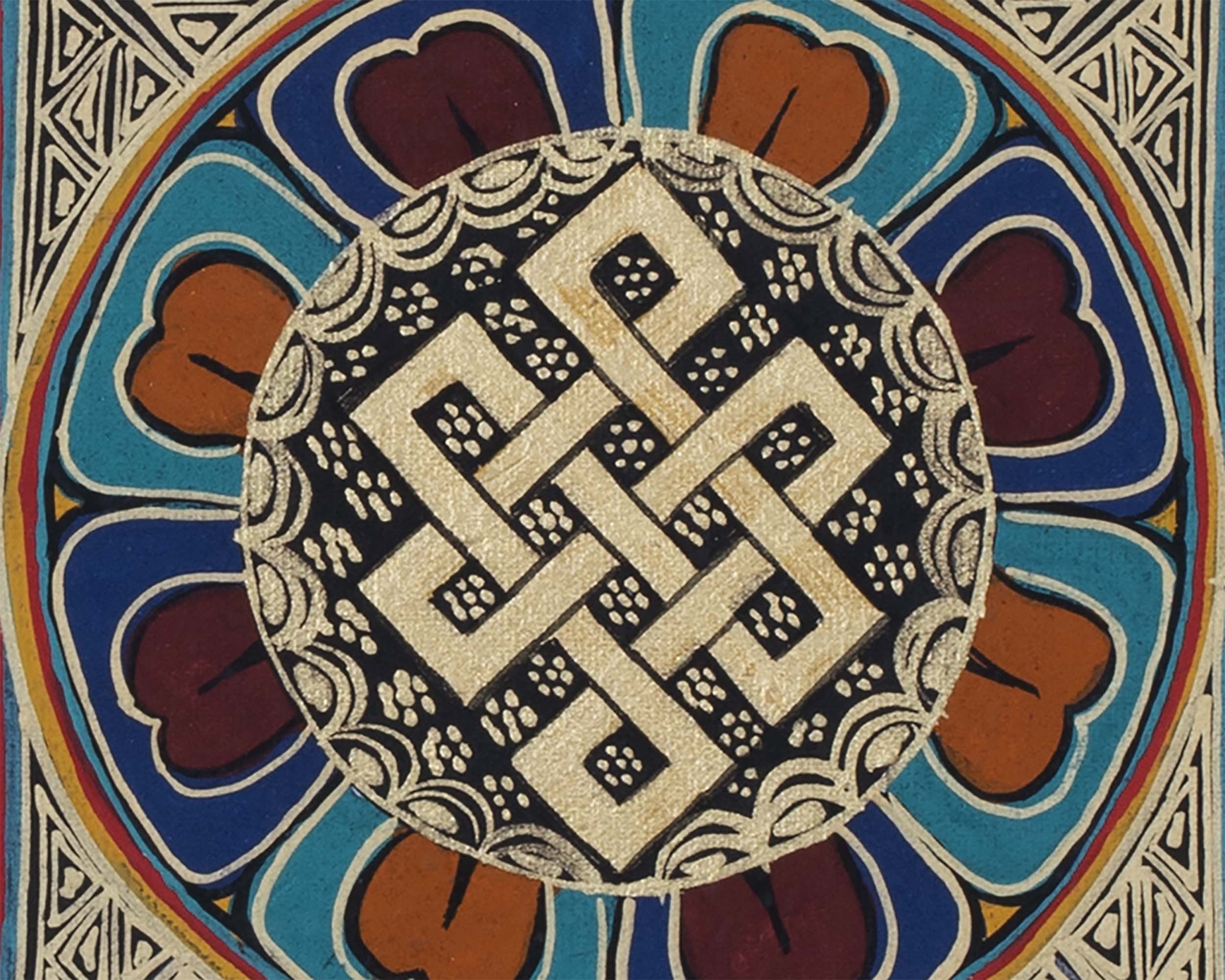 Endless Knot Mandala | Tibetan Thangka Art