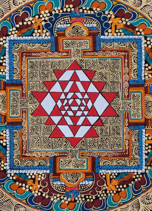 Yantra Mandala Thangka | Wall Decoration