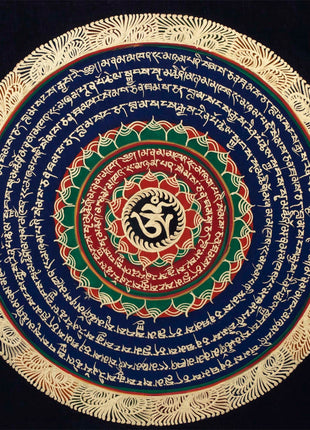 Round Mandala Thangka | Wall Decoration Painting