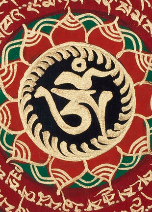 Round Mandala Thangka | Wall Decoration Painting