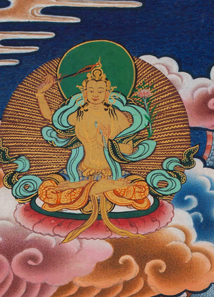 Wall Art of Vasundhara Mandala | High Quality Tibetan Wall Decor