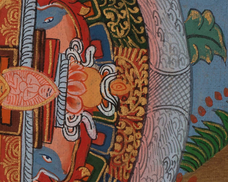 Unique Buddha Mandala with Bodhisattvas | Wall decoration