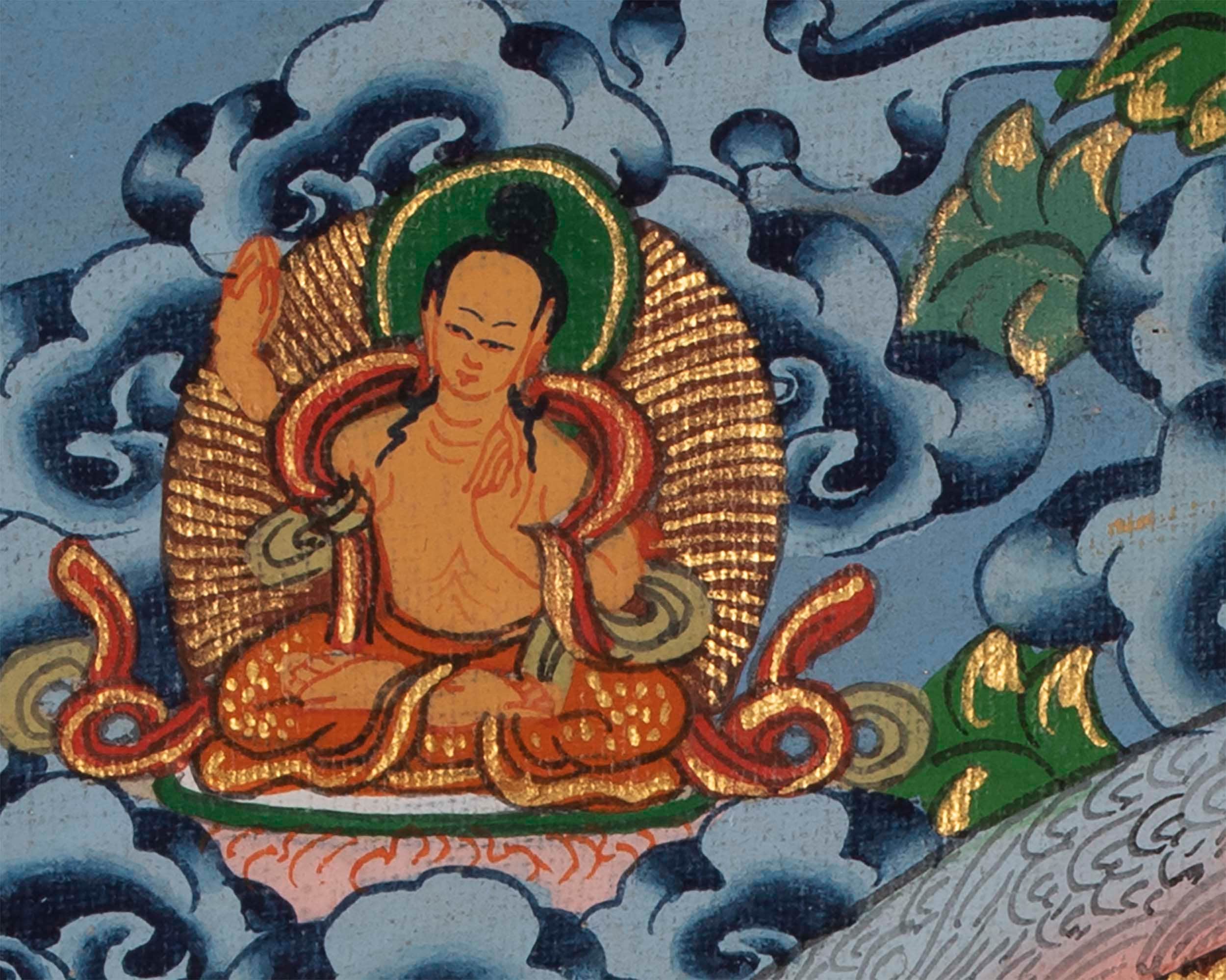 Unique Buddha Mandala with Bodhisattvas | Wall decoration