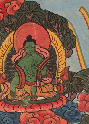 Old Shakyamuni Buddha | White Tara And Green Tara