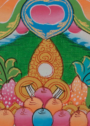 Namtoshe Jambhala Thangka | Best Quality Zambhala Tibetan Painting