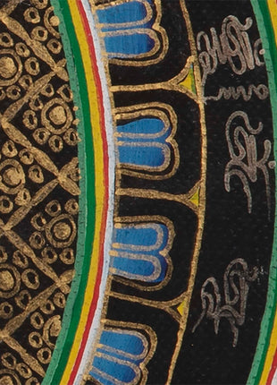 Auspicious Symbols Gold Mandala | Tibetan Wall Decoration Painting