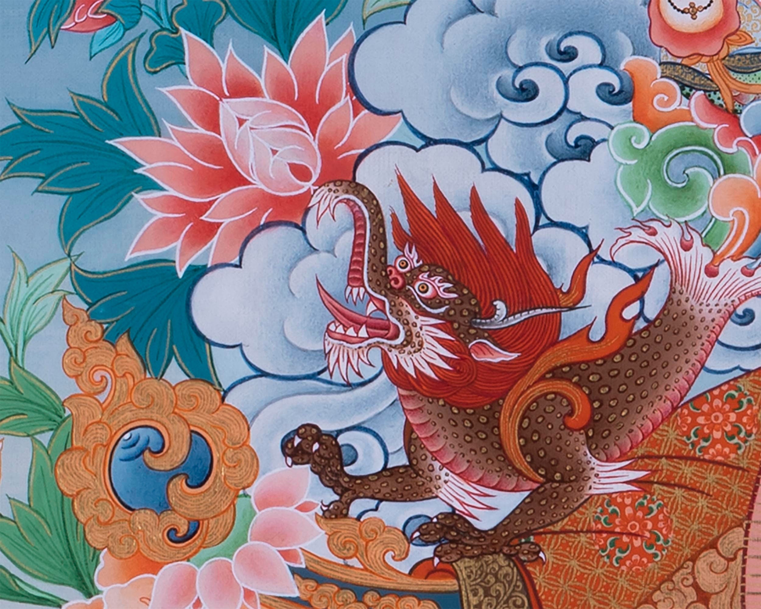 35 Buddhas Thangka For Confession | Nagarjuna Tradition | Eri Style Paiting