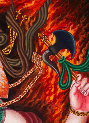 Ganesh Thangka Art | Newari Thangka Painting