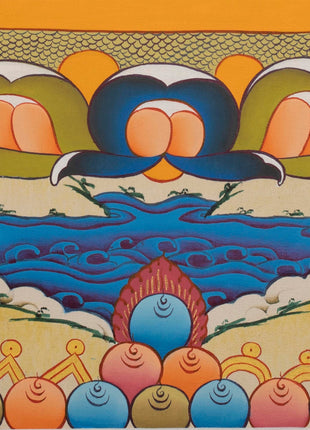 Chakrasamvara and Vajravarahi Thangka | Hand Painted Buddhist Art | Wall Decor