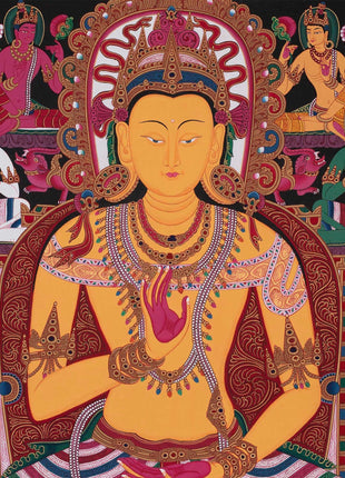 Colorful Buddha Thangka | Wall Hanging Yoga Meditation