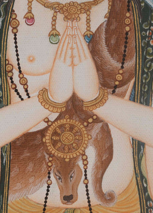 Unique Thangka of the Eight Armed Avalokiteshvara | Japanese Deity