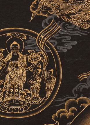 Shakyamuni Buddha Original Handmade Tibetan Thangka | Sacred Wall Decor