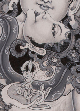 Vajrasattva Thangka Painting | Consort in Union |Himalayan Art