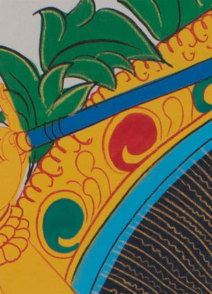 Manjushree Bodhisattva Thangka | God of Divine Wisdom
