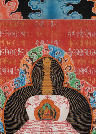 Colorful Mandala Thangka | Unique Tibetan Thanka