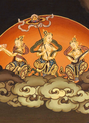 White Tara Thangka | Tibetan Wall Art | Treasure for life