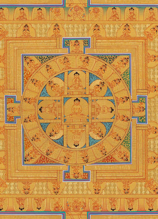 Mandala of Buddha | Wall hanging Decoration