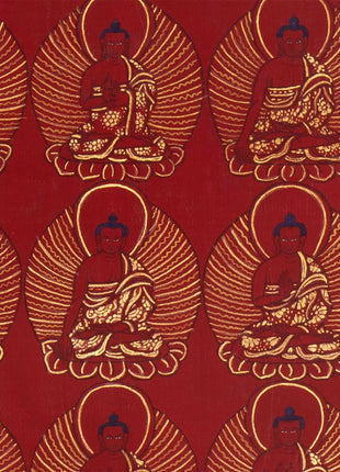 108 Multiple Shakyamuni Buddha  | Hand Painted 24K Gold Art