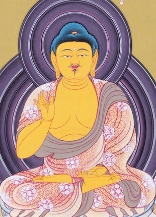 Japanese Style Buddha Thangka | Religious Painting Shrine Room Decor