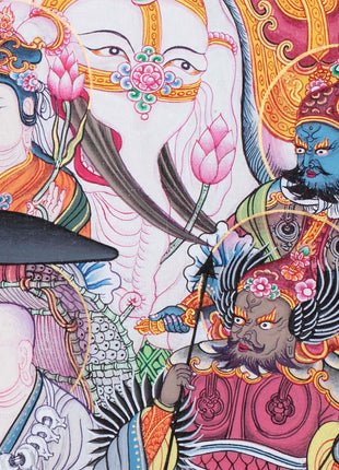 Japanese Style Buddha Thangka | Religious Painting Shrine Room Decor