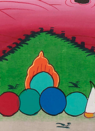 Goddess Palden Lhamo Thangka | Feminist Deity Vajrayana | Wall Decor