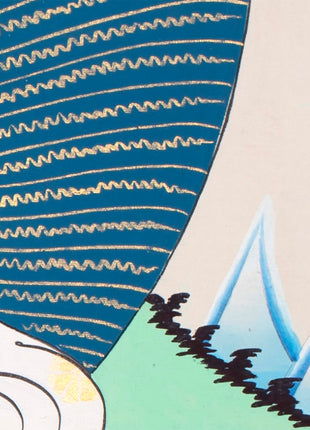 Jetsun Milarepa Thangka |  Wall Decoration Painting | Spiritual Art for Meditation and Good Luck