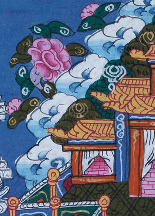 Buddhist Stupa Thangka Painting | Religious Artifacts |