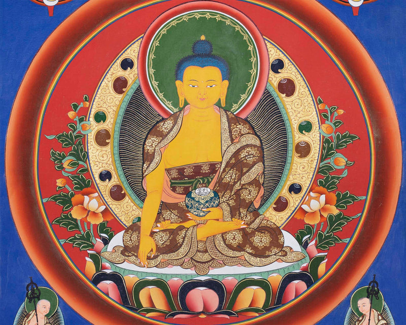Original Shakyamuni Buddha Thangka | Wall Decoration