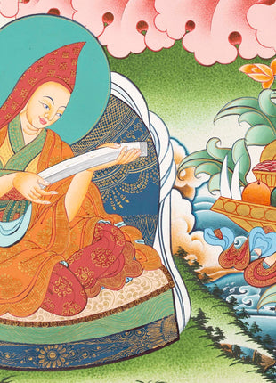 Je Tsongkhapa thangka | Gelugpa Master