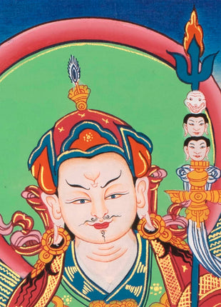 Guru Rinpoche Thangka | Greatest Tantric Master