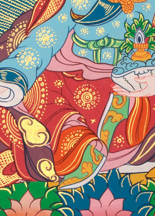 Guru Rinpoche Thangka | Greatest Tantric Master