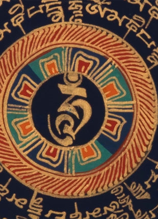 Quality Mantra Mandala | Tibetan Wall Decoration painting