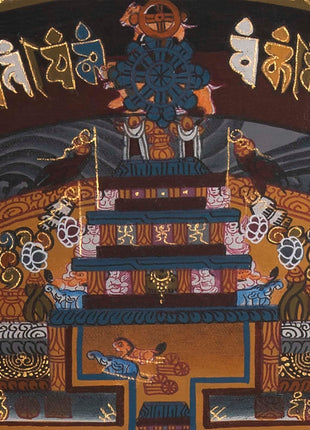 Buddhist Kalachakra Mandala  |  Spiritual Art