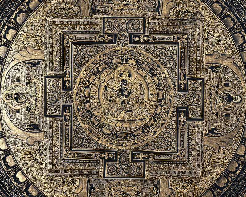 Manjushri Mandala for Meditation | Bodhisattva Manjushri