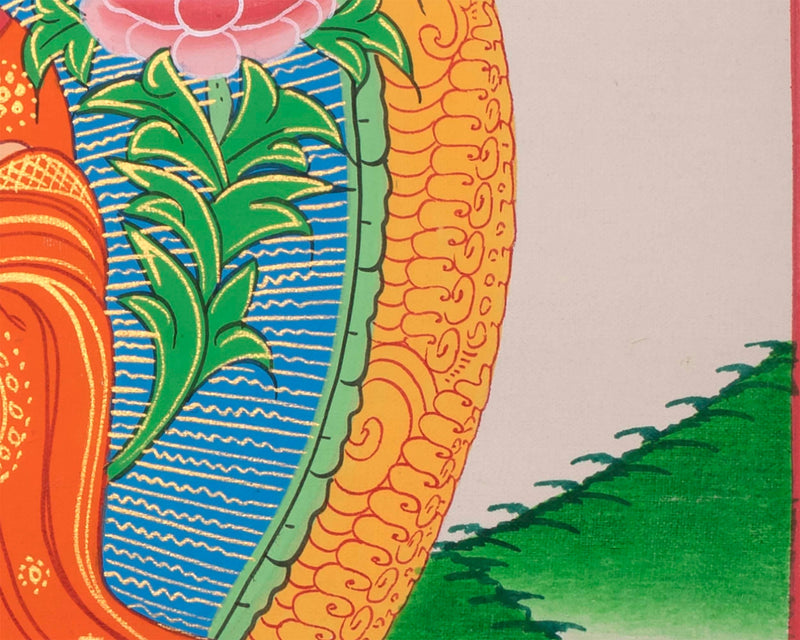 Je Tsongkhapa Thangka  | Chongapa Tibetan Buddhist Thangka