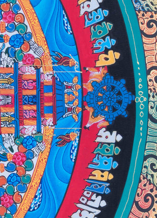 Kalachakra mandala |  Wall Decoration Painting