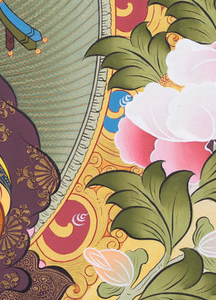 Padmasambhava Guru Rinpoche | Original Hand Painted Art | Wall Decors