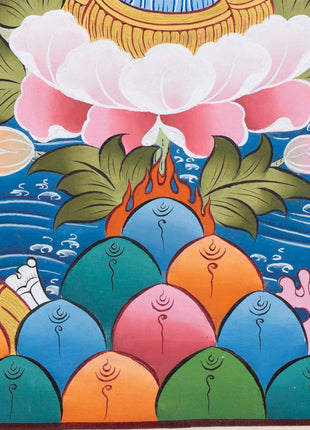 Padmasambhava Guru Rinpoche | Original Hand Painted Art | Wall Decors