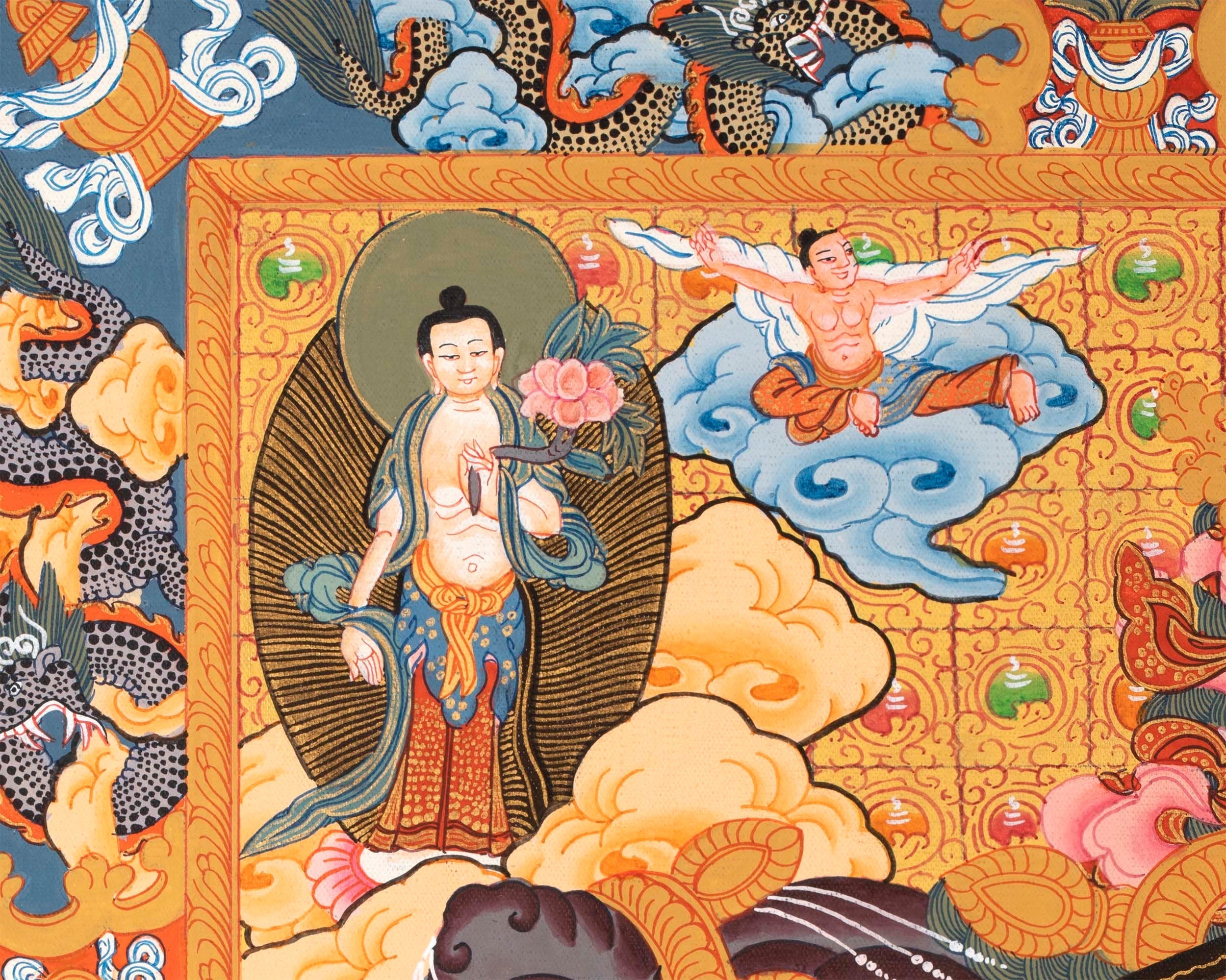 Thangka Wheel of Life | Wall hanging Decoration