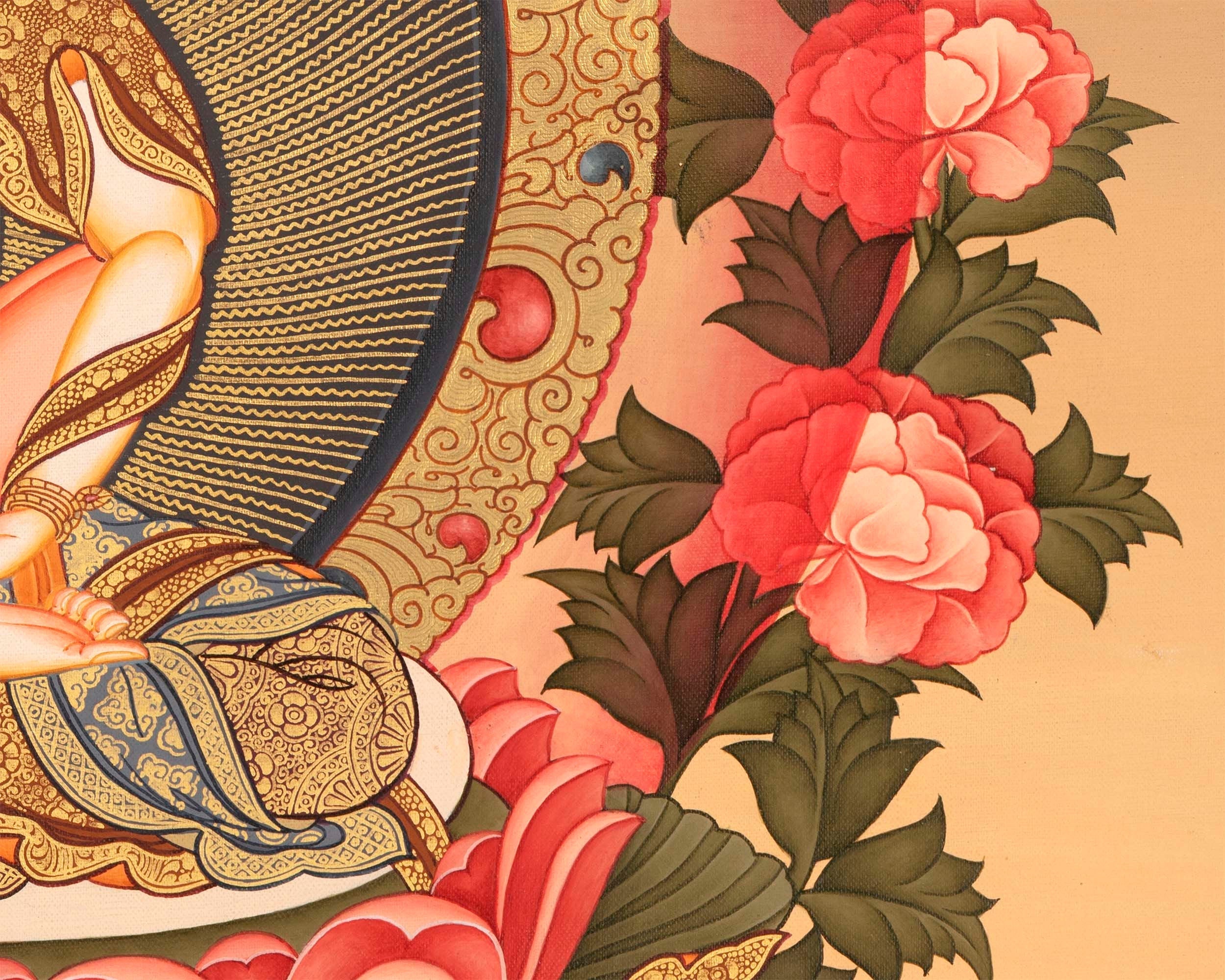 Vajrasattva Yab Yum | Traditionally Hand-Painted