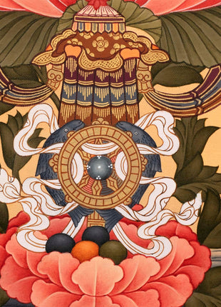 Vajrasattva Yab Yum | Traditionally Hand-Painted
