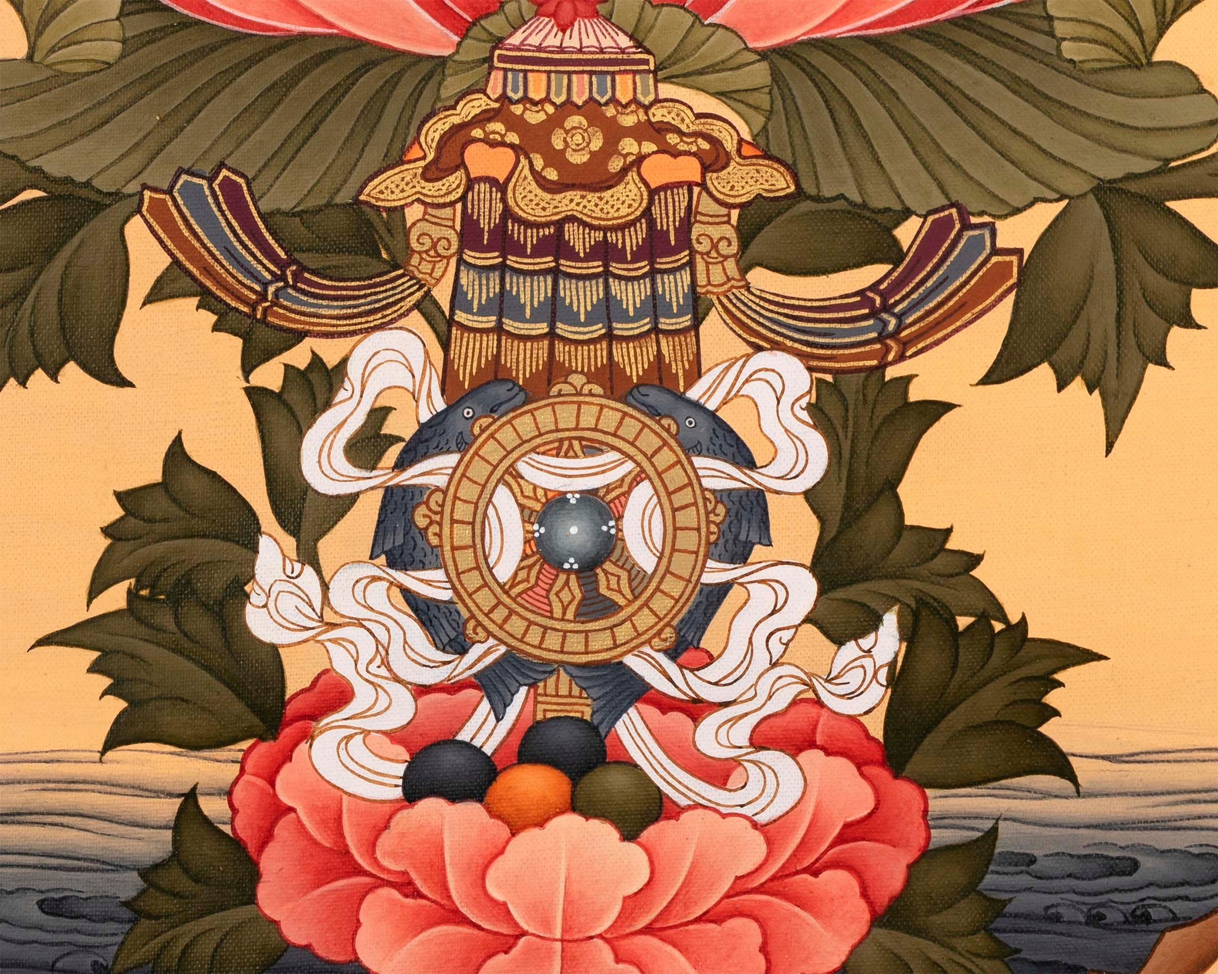 Vajrasattva Yab Yum | Traditionally Hand-Painted