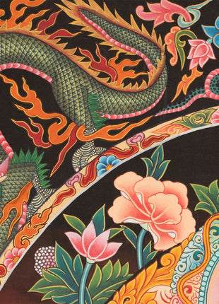 Newari Style Green Tara Thangka | Hand Painted Buddhist Art | Wall Decors