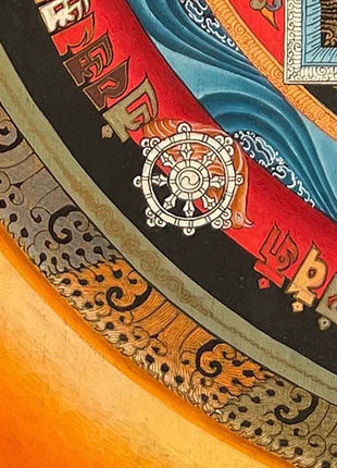 Kalachakra Mandala Thangka | Buddhist Home Decor