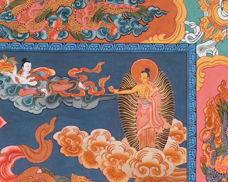 Buddhist Wheel Of Life | Bhavachakra Thangka | Buddhist Art