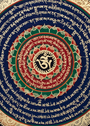 Round Mandala Thangka | Wall Decoration Painting