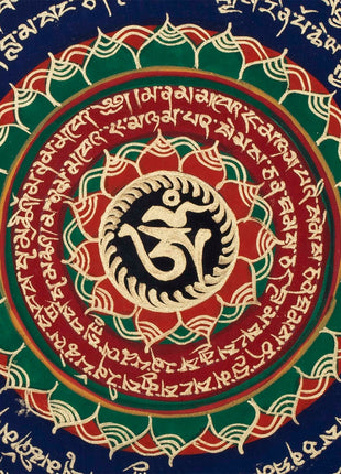 Round Mandala Thangka | Wall Decoration Painting