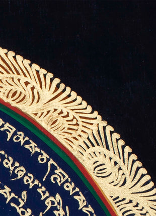 Round Mandala Thangka | Wall Decoration Painting