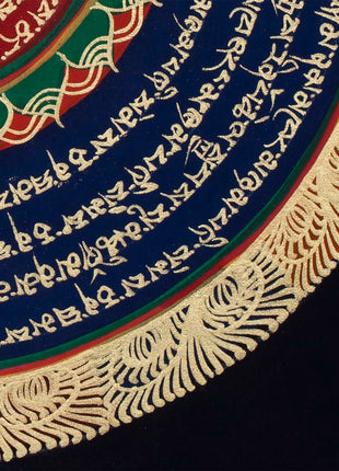 Round Mandala Thangka | Wall Decoration Painting
