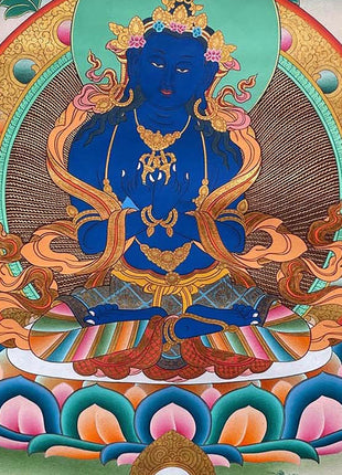 Vajradhara Original Hand Painted Thangka | Wall Decoration Painting